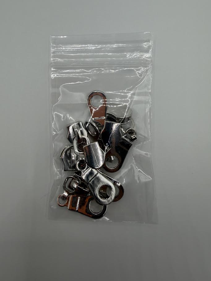 #5 Zipper Pulls (set of 6)