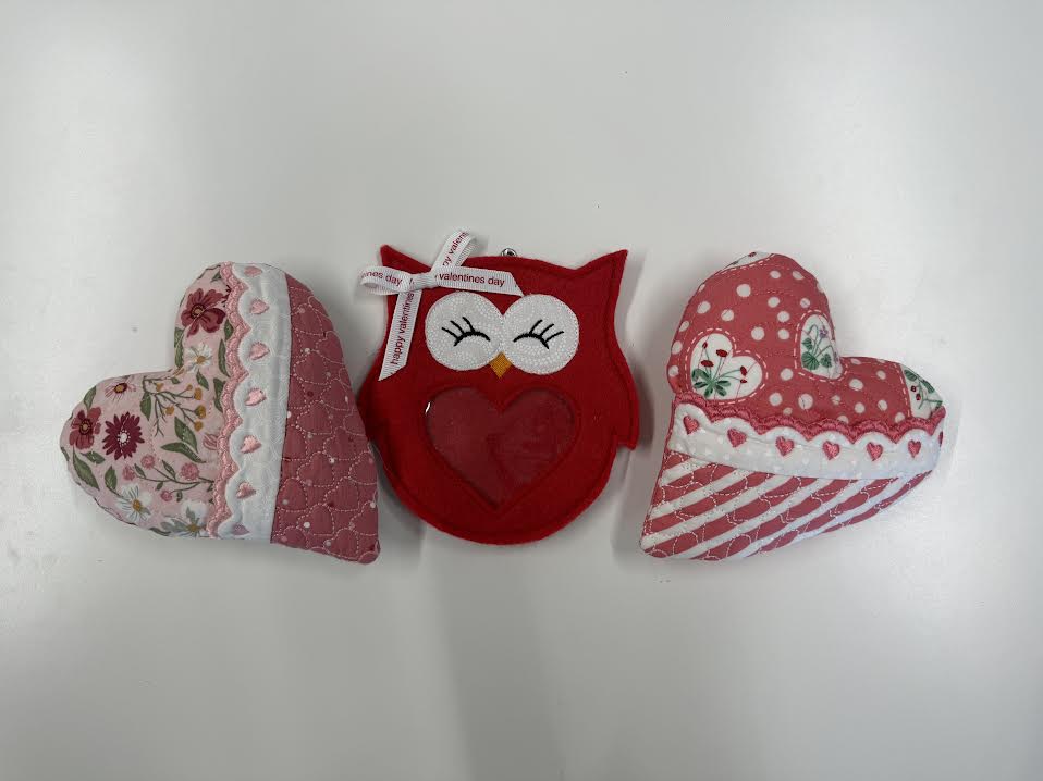 Valentine's Embroidery Class Kits