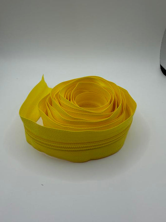 #5 Zipper Tape Solid Colors 3 Yards