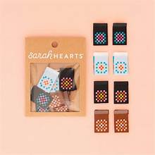 Sarah Hearts Granny Square Labels