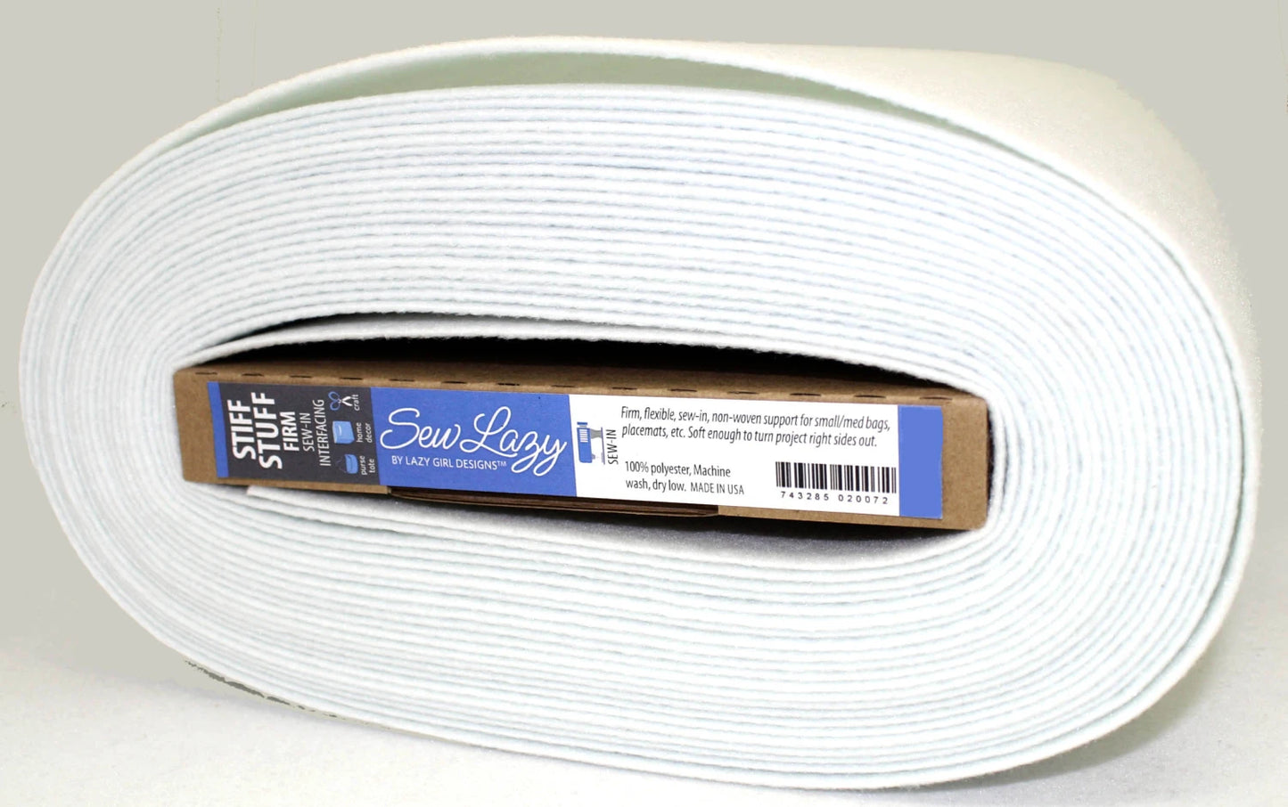 Sew Lazy Stiff Stuff Firm Sew-in Interfacing 20in x 20yd