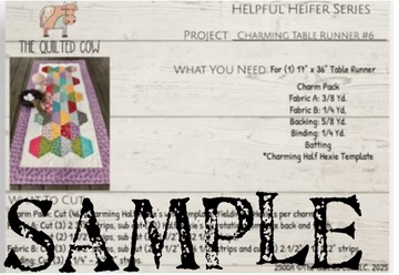 Charming Table Runner #6 Kit