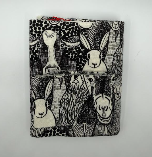 Produce Bag Quilted Cow Pattern