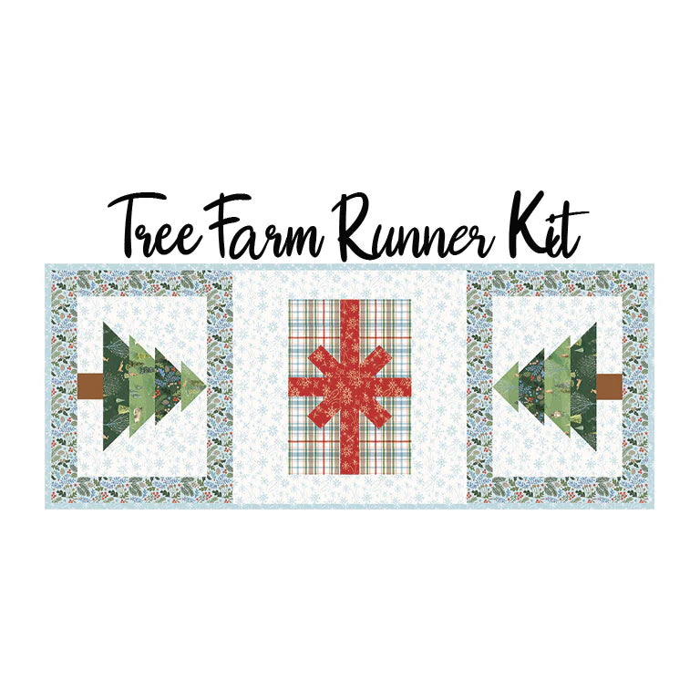 Santa's Tree Farm Table Runner Kit