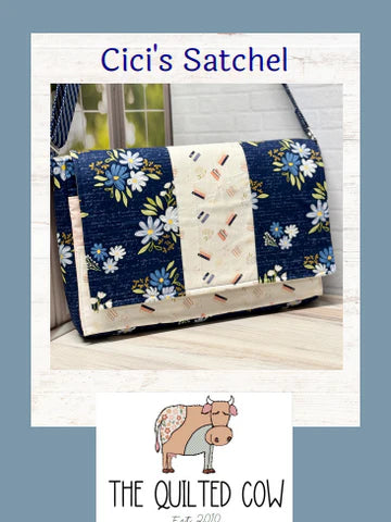 CiCi's Satchel Quilted Cow Pattern