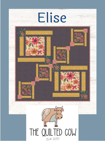 Elise Quilted Cow Pattern