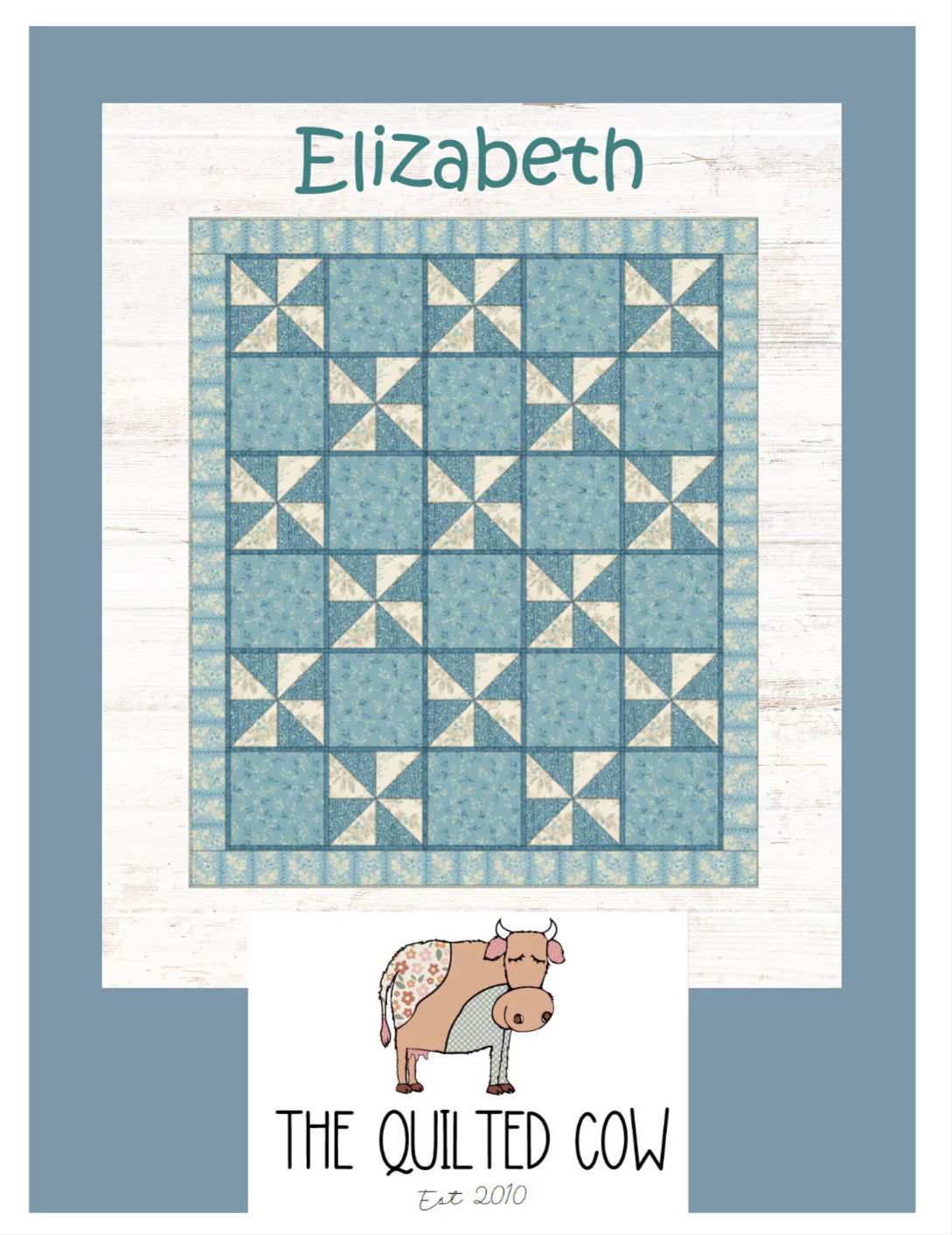 Elizabeth Quilted Cow Pattern