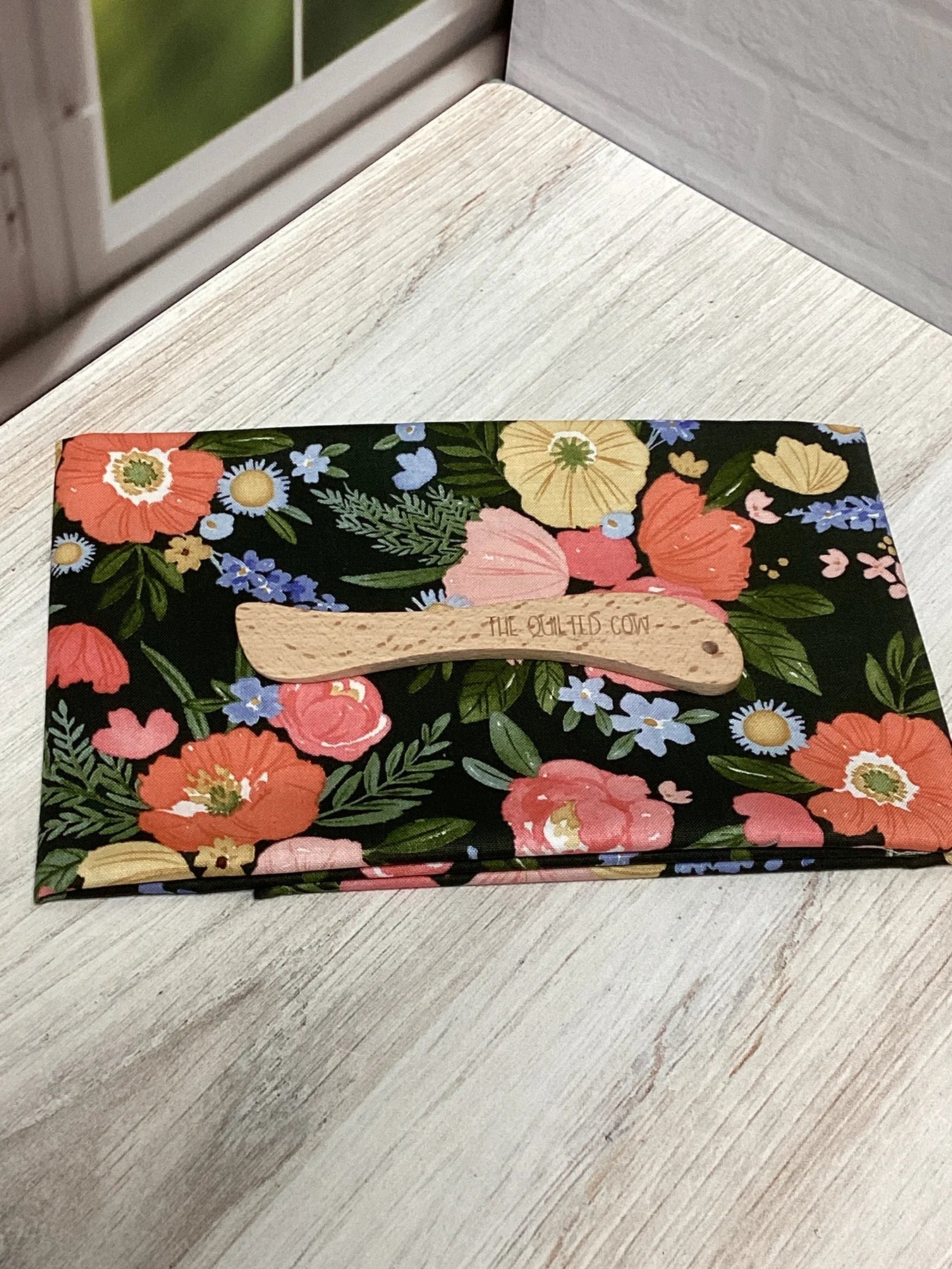 Quilted Cow Hera Marker