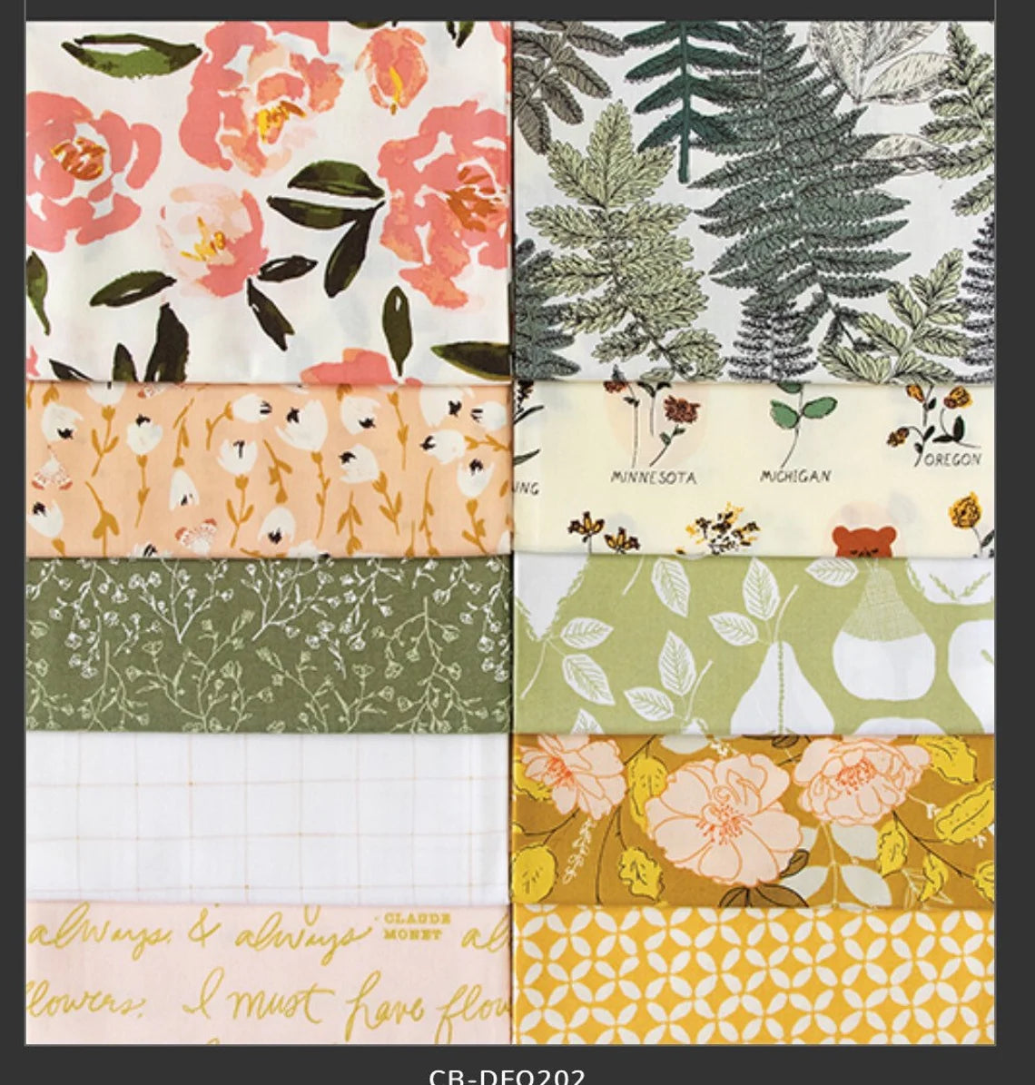 Art Gallery Fabric 10 Fat Quarter Bundles