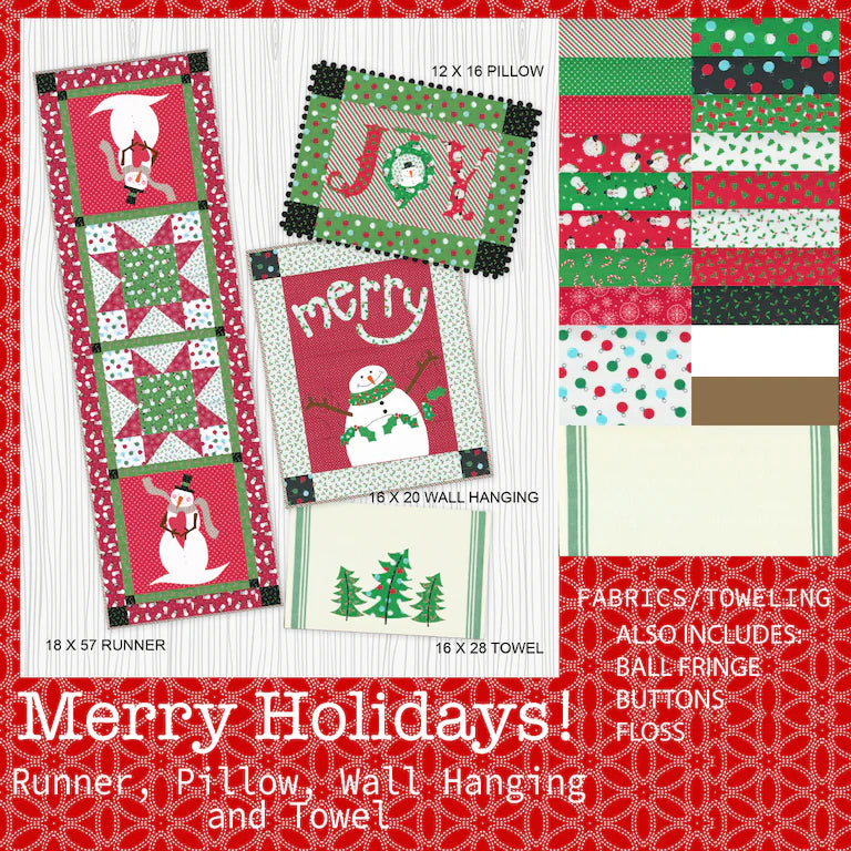 Merry Holidays Pattern