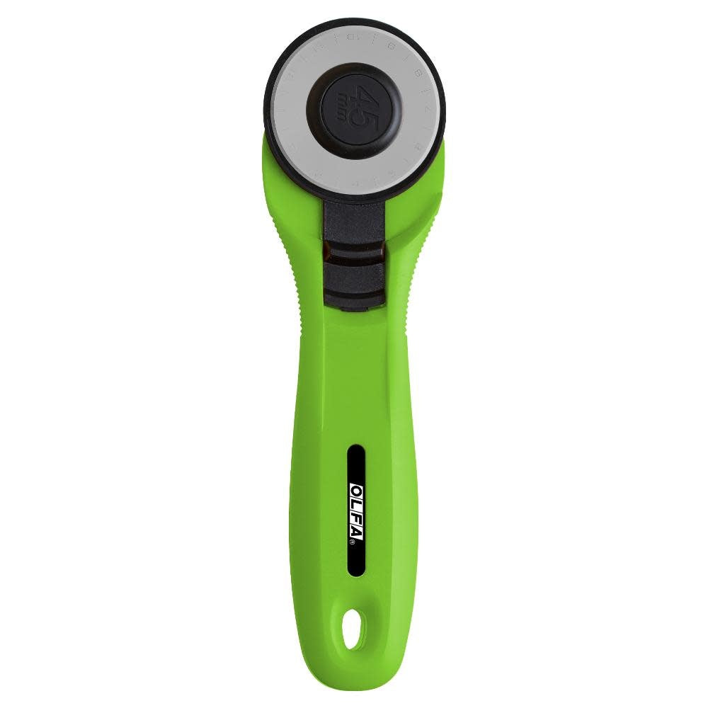 OLFA 45mm Quick-Change Rotary Cutter Lime
