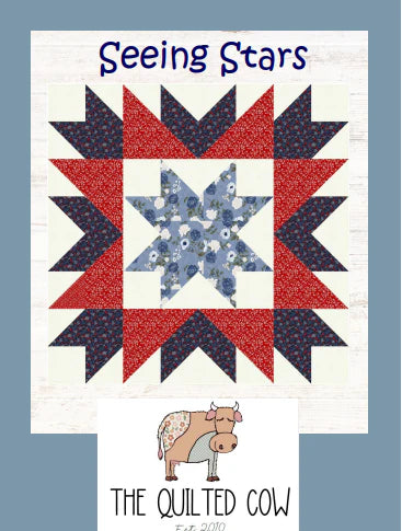 Seeing Stars Quilted Cow Pattern