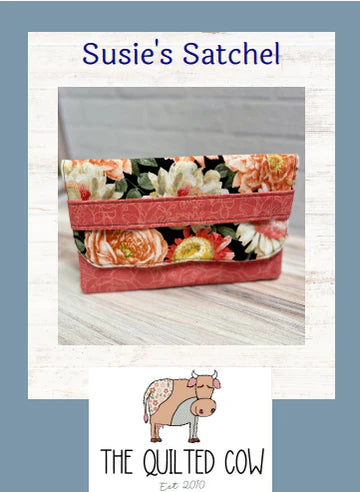 Susie's Satchel Quilted Cow Pattern