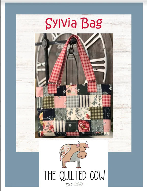 Sylvia Bag Quilted Cow Pattern (Copy)