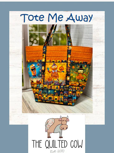 Tote Me Away Quilted Cow Pattern