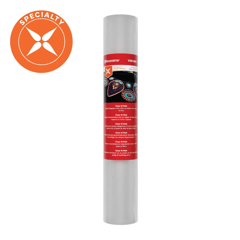 HUSQVARNA® VIKING® Clear N Melt Stabilizer 12 Inches x 10 yards