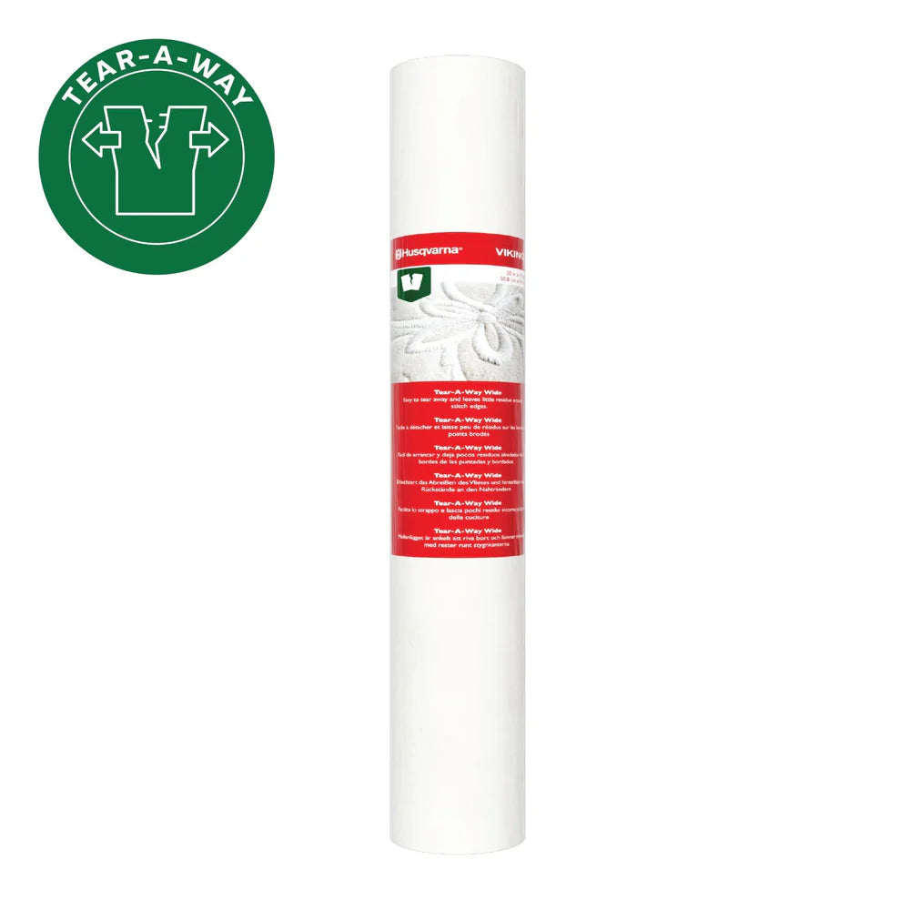 HUSQVARNA® VIKING® Tear-a-Way Wide Stabilizer 20 Inches x 10 Yards