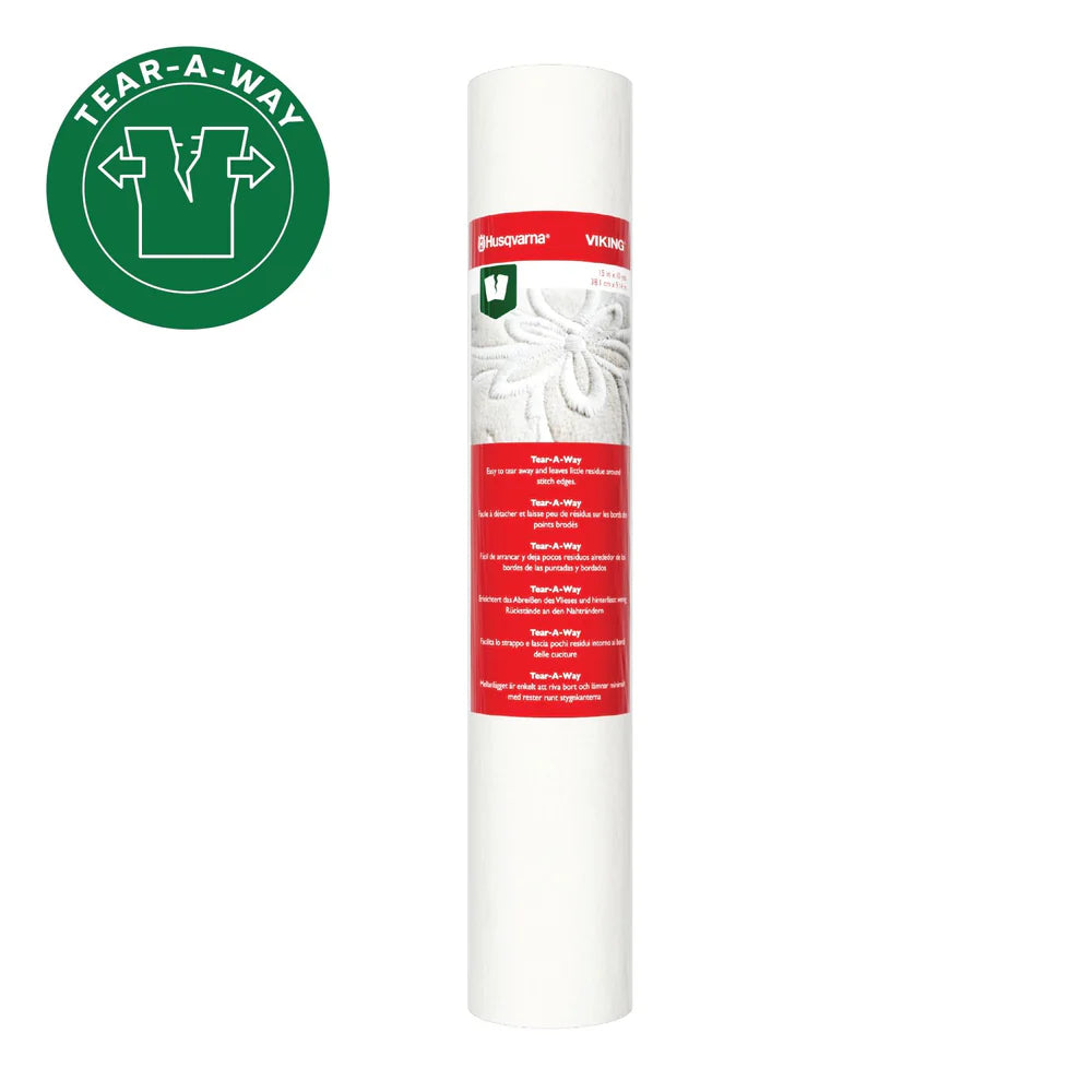 HUSQVARNA® VIKING® Tear-a-Way Stabilizer 15 Inches x 10 Yards