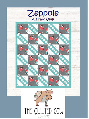 Zeppole Quilted Cow Pattern