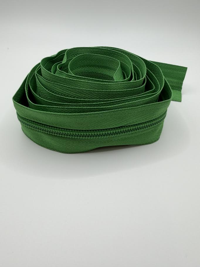 #5 Zipper Tape Solid Colors 3 Yards