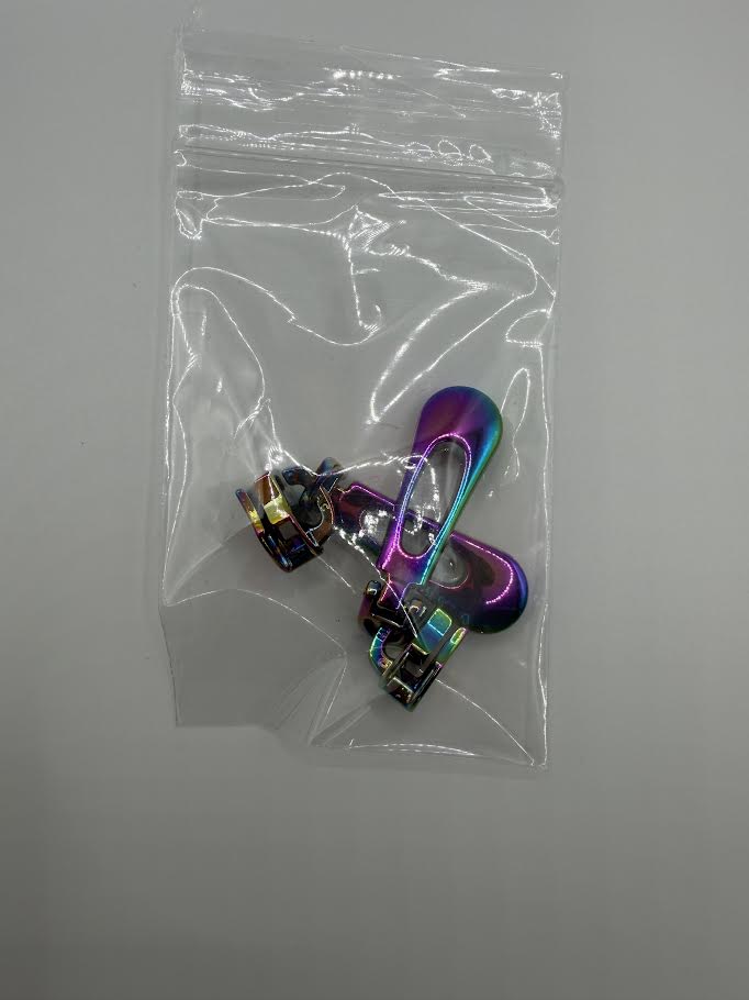 #5 Oil Slick Zipper Pulls (2Set)