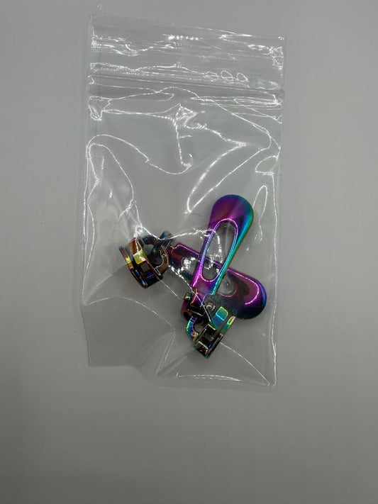 #5 Oil Slick Zipper Pulls (2Set)