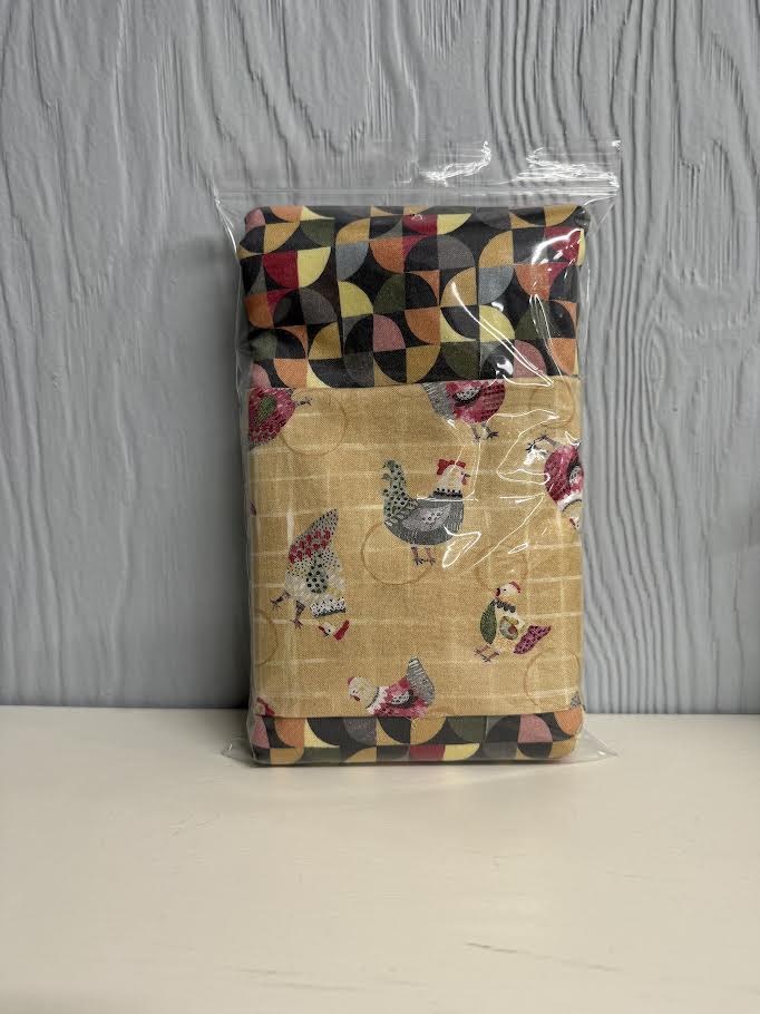 Nana's Potholders Quilted Cow Pattern