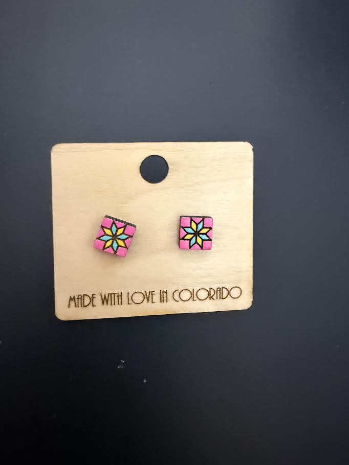 Wooden Earrings