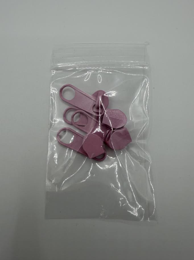#5 Zipper Pulls Solid Colors (Set of 4)