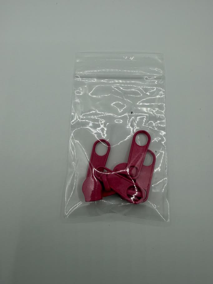 #5 Zipper Pulls Solid Colors (Set of 4)