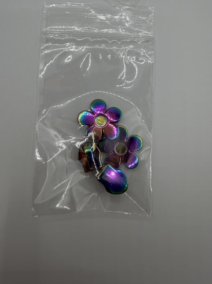 #5 Oil Slick Zipper Pulls (2Set)