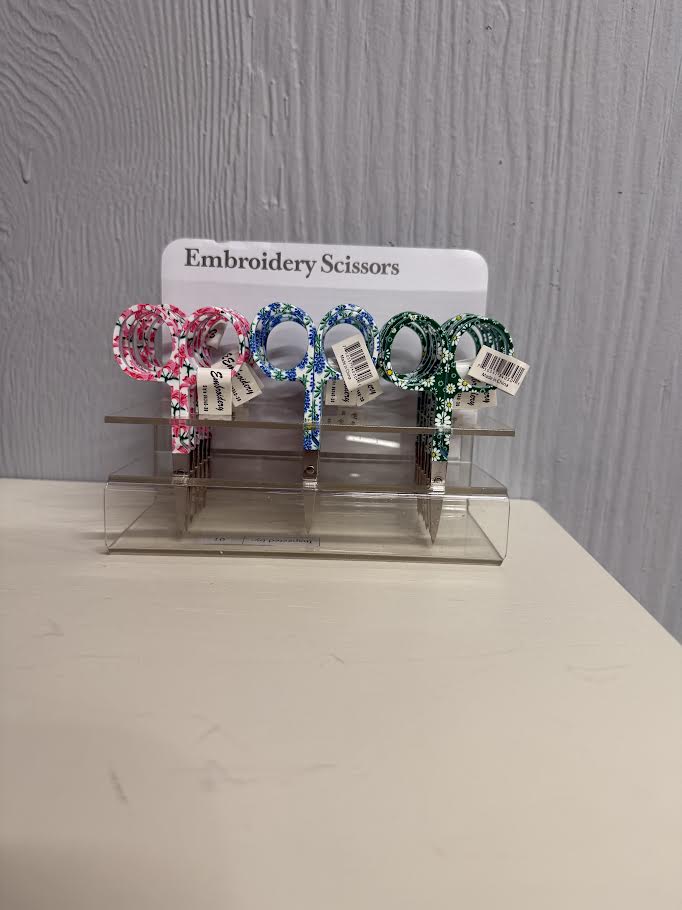 Embroidery Scissor 3.5" Flowers