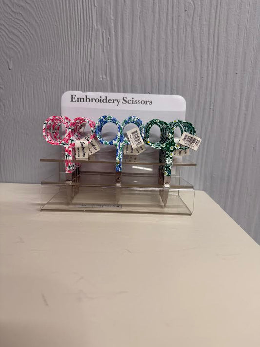 Embroidery Scissor 3.5" Flowers