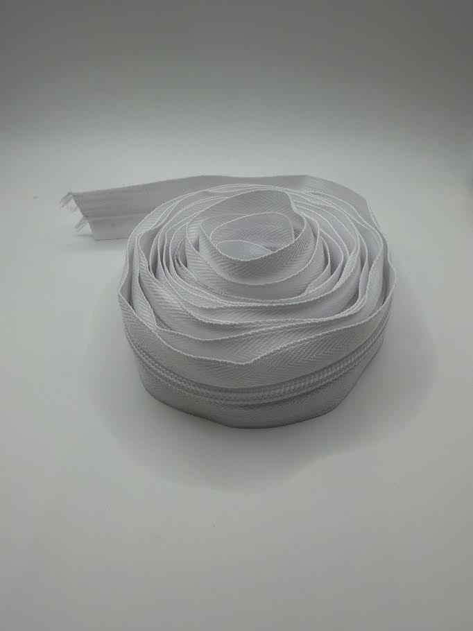 #5 Zipper Tape Solid Colors 3 Yards