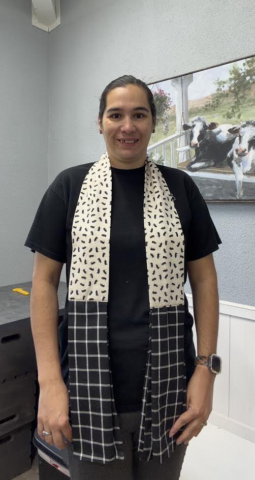 Helpful Heifer Staci Kitchen Scarf