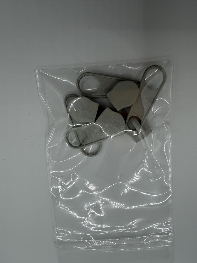 #5 Zipper Pulls Solid Colors (Set of 4)