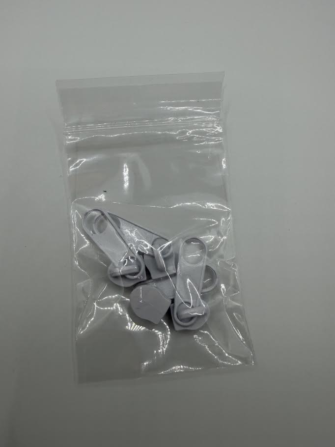#5 Zipper Pulls Solid Colors (Set of 4)