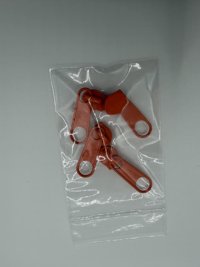 #5 Zipper Pulls Solid Colors (Set of 4)