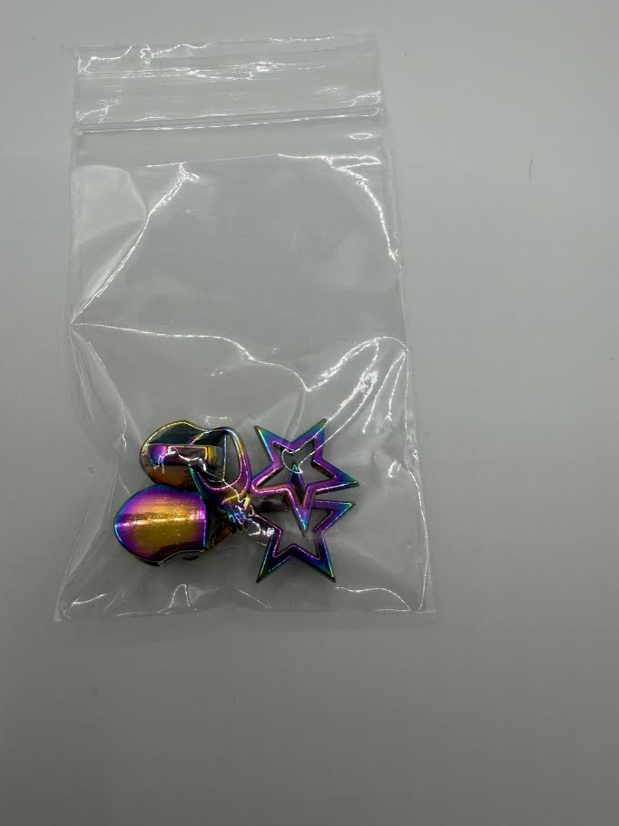 #5 Oil Slick Zipper Pulls (2Set)