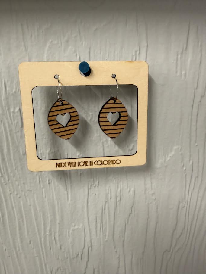 Wooden Earrings