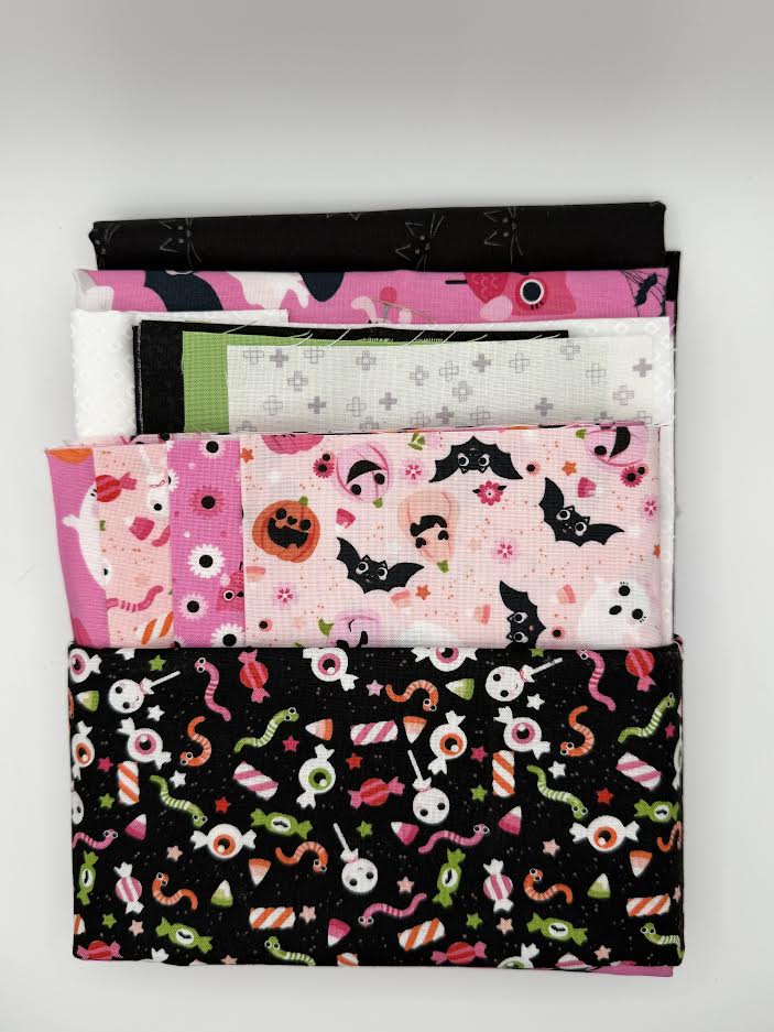 Meowy Halloween Quilt Kit