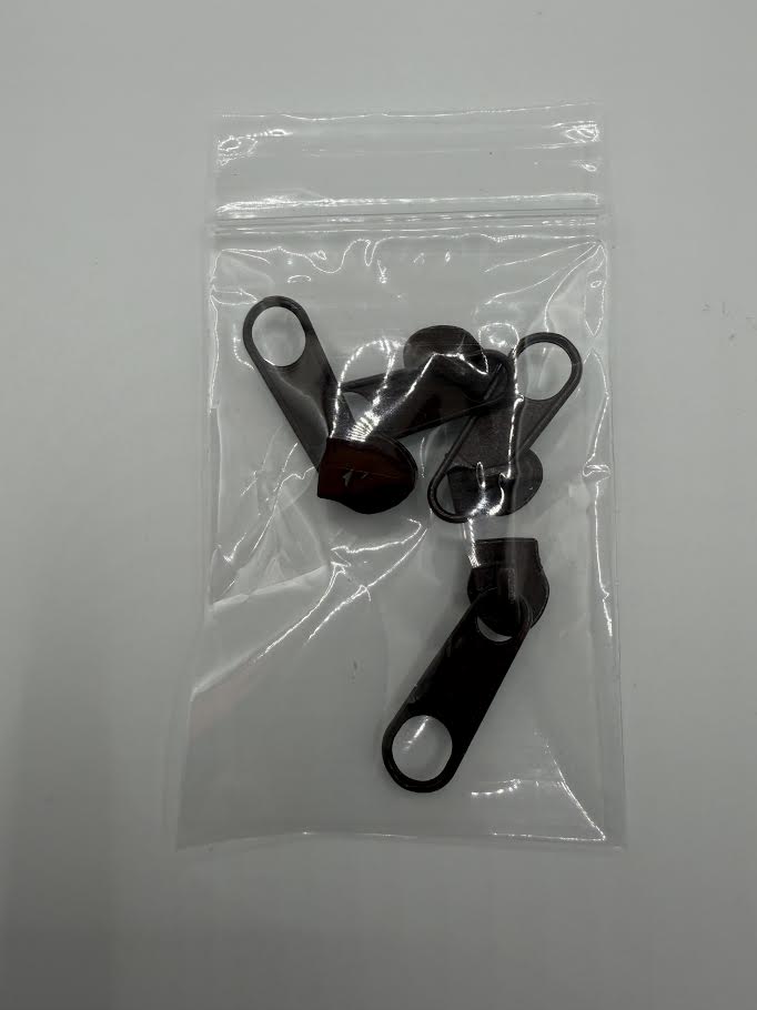 #5 Zipper Pulls Solid Colors (Set of 4)