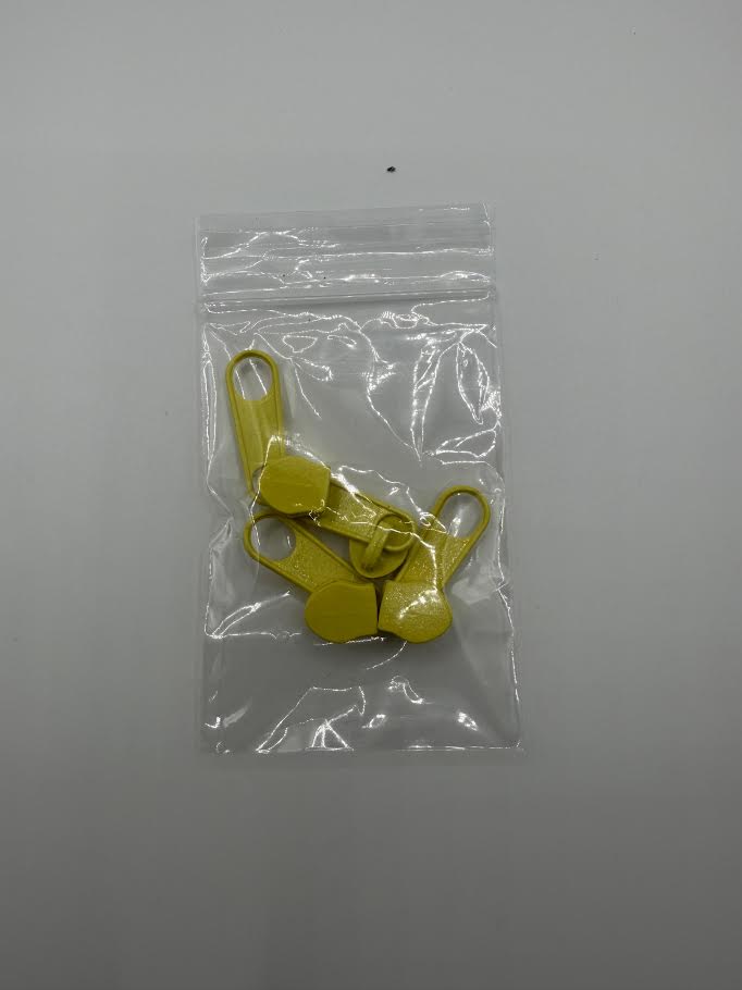 #5 Zipper Pulls Solid Colors (Set of 4)