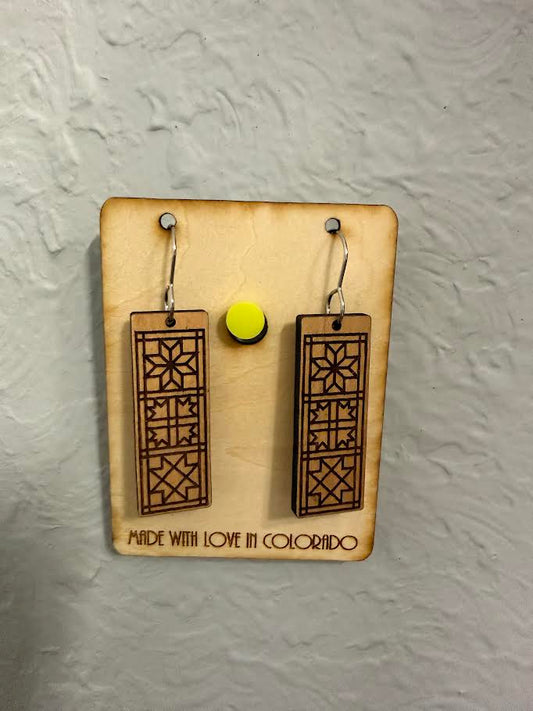Wooden Earrings