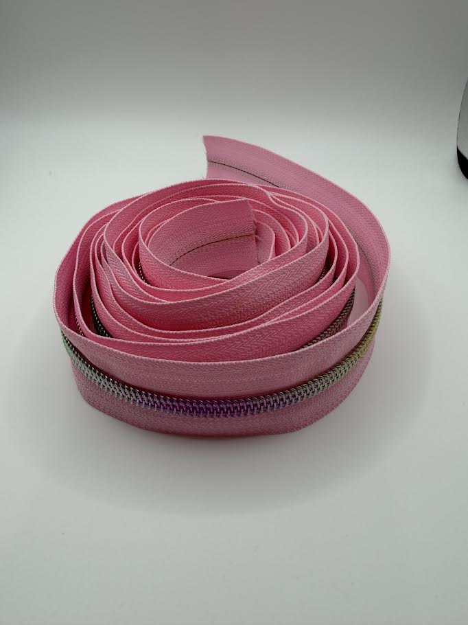 # 5 Rainbow Zipper Tape 3 yards