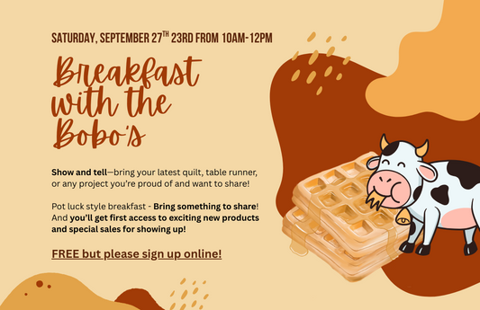 Breakfast with the Bobo's (Show & Tell)