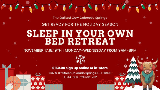 Sleep In Your Own Bed Retreat - NOVEMBER