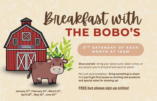 Breakfast with the Bobo's (Show & Tell)