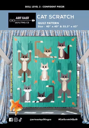 Cat Scratch Quilt Patter