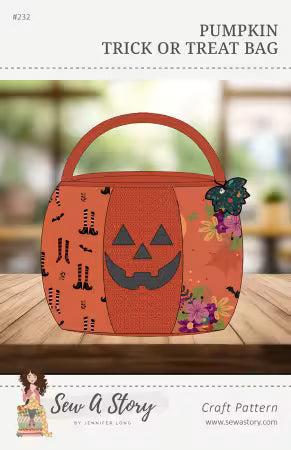Pumpkin Trick or Treat Bag